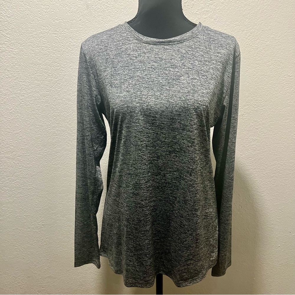 BCG Heather Gray Long Sleeve Active Top